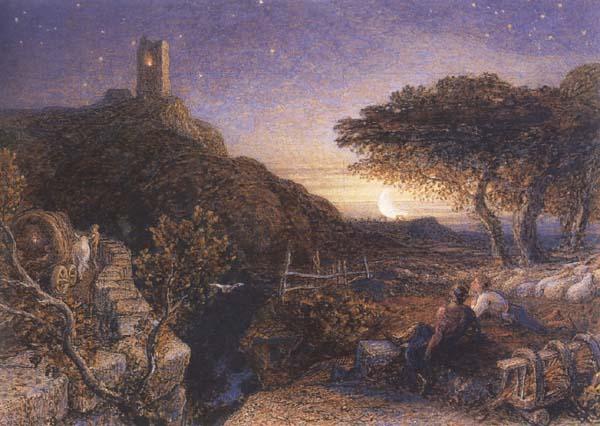 Samuel Palmer The Lonely Tower France oil painting art